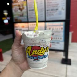 Andy's Frozen Custard - Cherry Pie Concrete