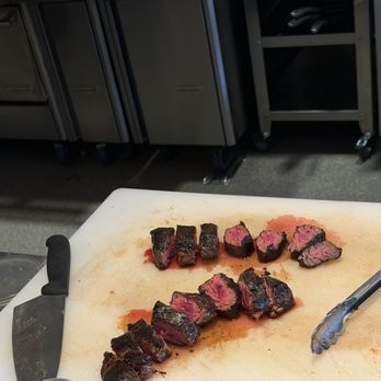 Mockingbird Bar + Garden - Hangar steak before plated - Cocktail Bars Near Me - East Dundee, Illinois Mockingbird Bar + Garden - Hangar steak before plated - Cocktail Bars Near Me - East Dundee, Illinois