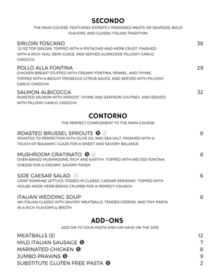 Menu photo 8 Ciao Trattoria Pasco, WA