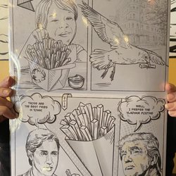Frite Alors! - Funny menu
