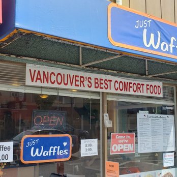 Just Waffles - Such a cute spot with a great vibe - Breakfast & Brunch Near Me - Vancouver, British Columbia