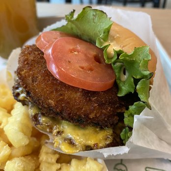 Shake Shack Mosaic District - Shroom and hamburger - Burgers Near Me - Fairfax, Virginia Shake Shack Mosaic District - Shroom and hamburger - Burgers Near Me - Fairfax, Virginia