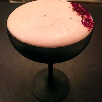 Rose's Luxury - Lychee / egg white cocktail - New American Near Me - Washington, DC, District of Columbia Rose's Luxury - Lychee / egg white cocktail - New American Near Me - Washington, DC, District of Columbia