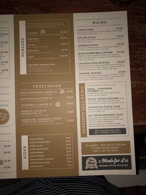 Menu photo 3 The George Hotel Amesbury, WIL