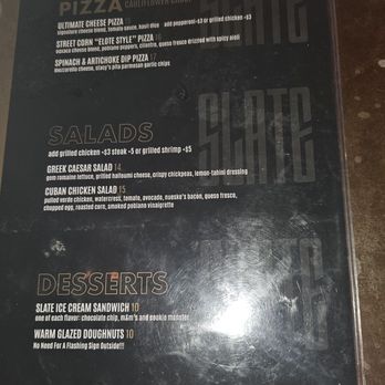 Slate NY - Menu - Dance Clubs Near Me - New York, New York Slate NY - Menu - Dance Clubs Near Me - New York, New York
