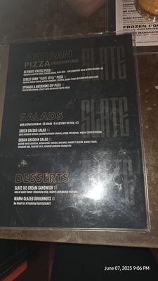 Menu photo 3 Slate NY New York, NY Menu photo 3 Slate NY New York, NY