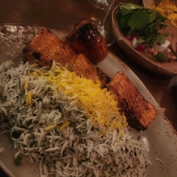 Rumi's Kitchen - Salmon plate - Persian/Iranian Near Me - Atlanta, Georgia Rumi's Kitchen - Salmon plate - Persian/Iranian Near Me - Atlanta, Georgia