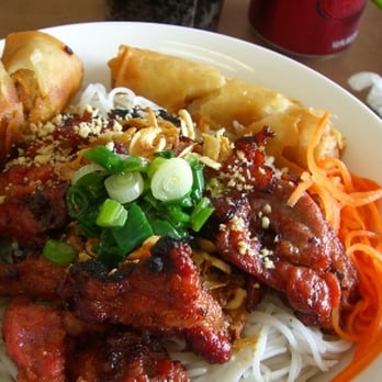 B's Banh Mi - Our upcoming weekly special...Grilled Lemongrass chicken vermicelli with egg rolls! - Vietnamese Near Me - Oakville, Ontario B's Banh Mi - Our upcoming weekly special...Grilled Lemongrass chicken vermicelli with egg rolls! - Vietnamese Near Me - Oakville, Ontario