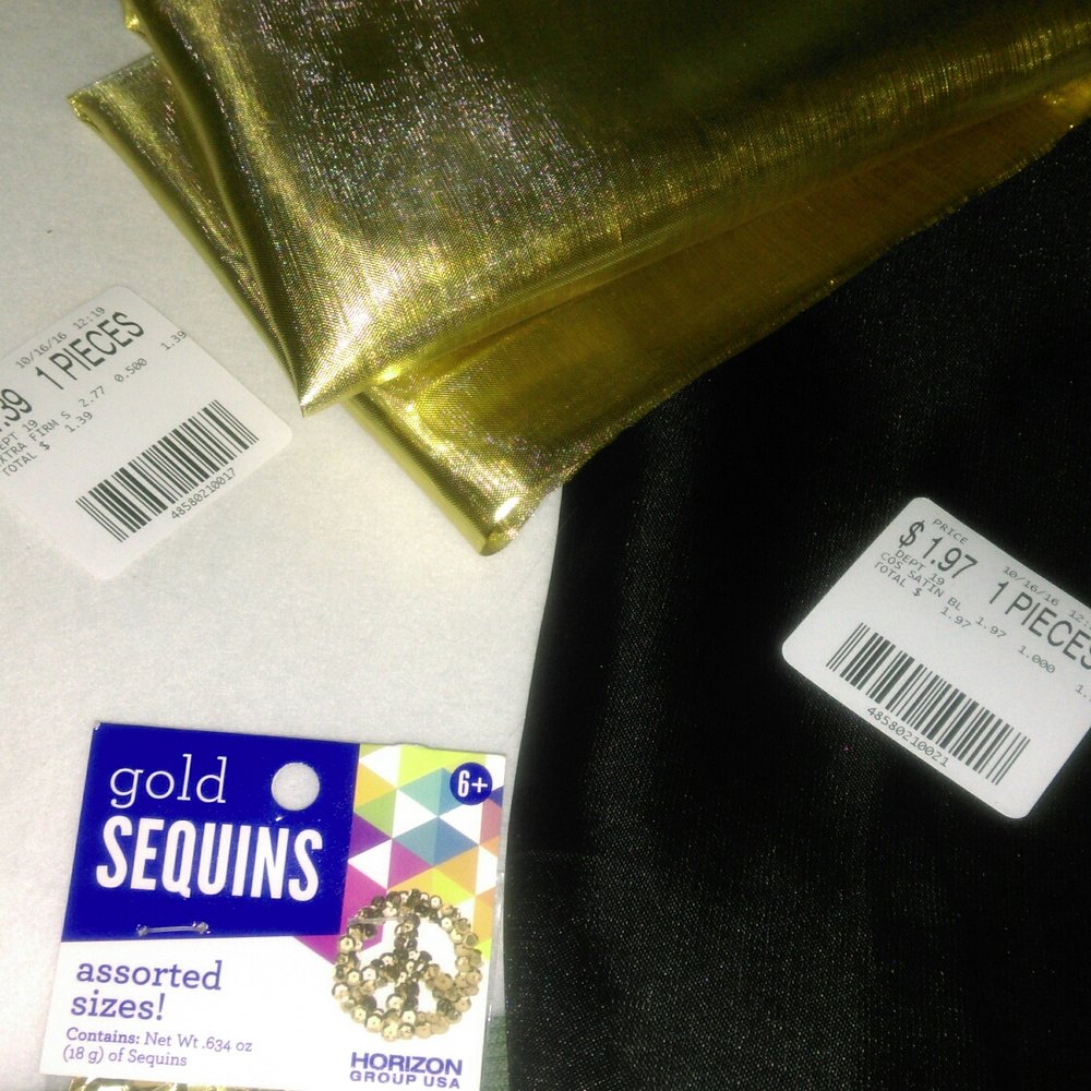 Costume materials, the fabric department, here, is pretty neat Costume materials, the fabric department, here, is pretty neat