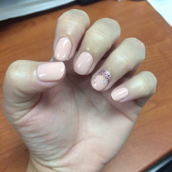 NN Nails - Perfect gel natural nails with a little glitter! Done by Ivy! - Nail Salons Near Me - San Diego, California NN Nails - Perfect gel natural nails with a little glitter! Done by Ivy! - Nail Salons Near Me - San Diego, California