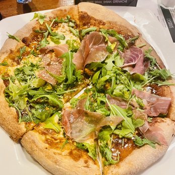 Three V - Prosciutto & Fig Pizza - New American Near Me - Plymouth, Massachusetts Three V - Prosciutto & Fig Pizza - New American Near Me - Plymouth, Massachusetts