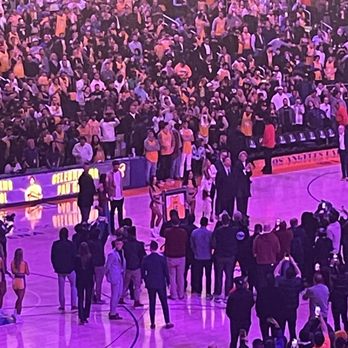 Crypto Arena - Pau Gasol's jersey retirement. - Stadiums & Arenas Near Me - Los Angeles, California Crypto Arena - Pau Gasol's jersey retirement. - Stadiums & Arenas Near Me - Los Angeles, California