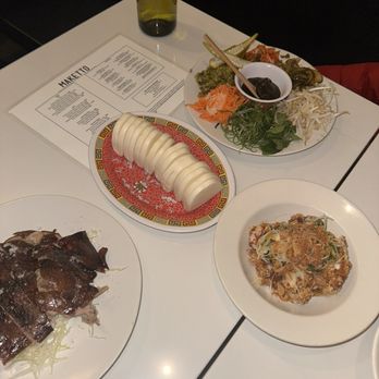 Maketto - Signature Bao Platter with Peking Duck & Maketto Fried Chicken - Cafes Near Me - Washington, DC, District of Columbia