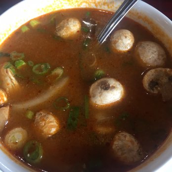 Tasty Thai - Small chicken 01. Tom Yum Chicken Soup - Thai Near Me - San Antonio, Texas