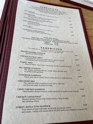 Menu photo 4 Walter Mitty's Lake Oswego, OR Menu photo 4 Walter Mitty's Lake Oswego, OR