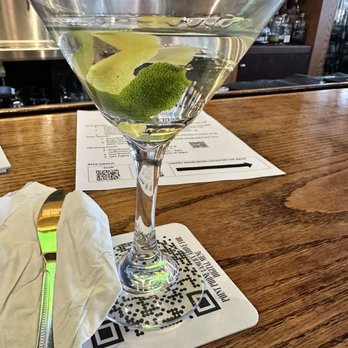 The Brass Tap - Vodka martini (good!) - Chicken Wings Near Me - Baltimore, Maryland