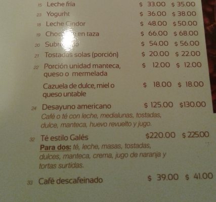 Menu photo 1 Impala del Parque Buenos Aires, C