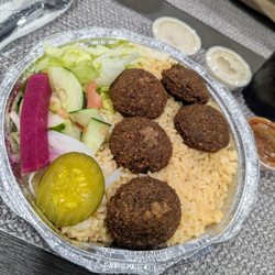House Of Falafel - Falafel platter.