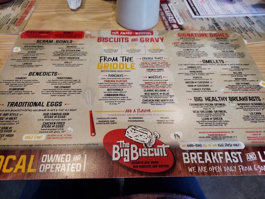 Menu photo 7 The Big Biscuit - Topeka Topeka, KS Menu photo 7 The Big Biscuit - Topeka Topeka, KS