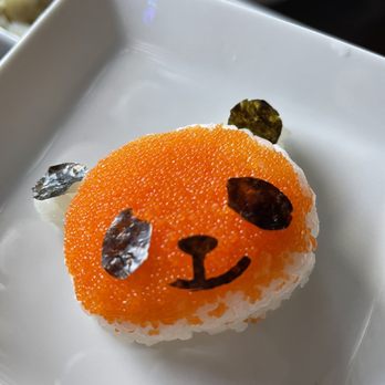 Sushi Moto - Chef surprise for our son. Chef found out he loves tobiko and awed him with this creation. - Sushi Bars Near Me - Cedar Park, Texas Sushi Moto - Chef surprise for our son. Chef found out he loves tobiko and awed him with this creation. - Sushi Bars Near Me - Cedar Park, Texas