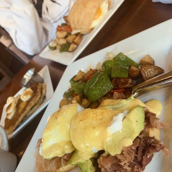 Stax Cafe - Prosciutto avocado Benedict - Breakfast & Brunch Near Me - Chicago, Illinois