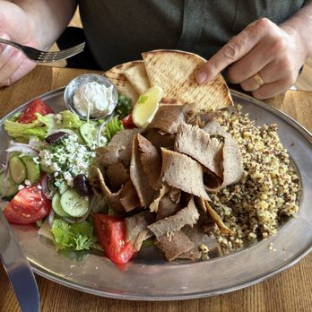 Meraki Greek Grill - Traditional Gyro Platter - Greek Near Me - Orem, Utah Meraki Greek Grill - Traditional Gyro Platter - Greek Near Me - Orem, Utah