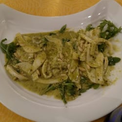 Sale E Pepe - Cuttlefish with pesto and pine nuts. Yum!