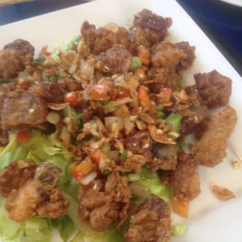 Red and Blue - salt pepper chicken - Asian Fusion Near Me - Troy, New York Red and Blue - salt pepper chicken - Asian Fusion Near Me - Troy, New York