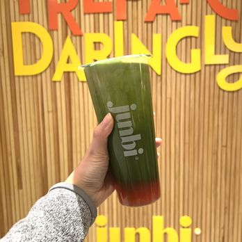 Junbi - Cold Strawberry Matcha w/ Milk - Coffee & Tea Near Me - Princeton, New Jersey Junbi - Cold Strawberry Matcha w/ Milk - Coffee & Tea Near Me - Princeton, New Jersey