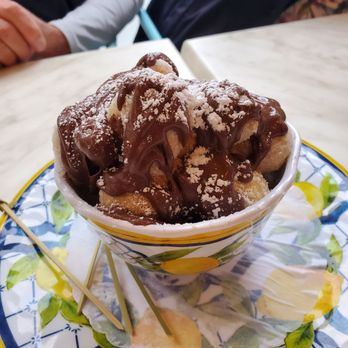 Locanda Amalfi - Donut hole Nutella dessert - Italian Near Me - Pleasanton, California Locanda Amalfi - Donut hole Nutella dessert - Italian Near Me - Pleasanton, California