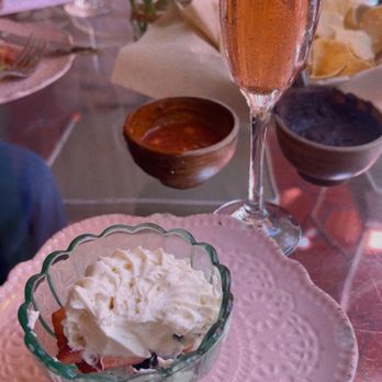 The Hideaway - Berries and cream - Steakhouses Near Me - Beverly Hills, California The Hideaway - Berries and cream - Steakhouses Near Me - Beverly Hills, California