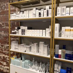Some of the skin care products that they offer at Carolina Hormone & Health care Center.
