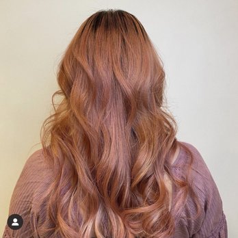Salon Gatto - Rose gold balayage - Hair Stylists Near Me - Hoboken, New Jersey