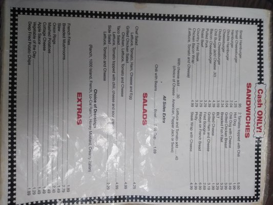 Menu photo 5 Dave's Diner Arnold, MO