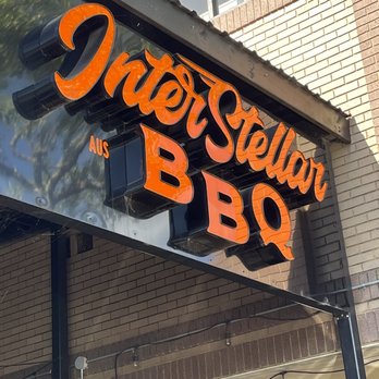 Interstellar BBQ - Sign - Barbeque Near Me - Austin, Texas