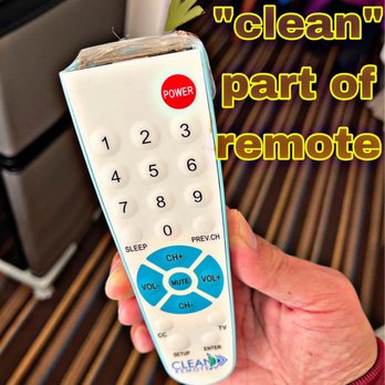 Howard Johnson by Wyndham Salinas - Clean Remote brand can't even maintain it's slogan. Looks like charred human flesh taped on the sensor area of the remote. - Hotels Near Me - Salinas, California Howard Johnson by Wyndham Salinas - Clean Remote brand can't even maintain it's slogan. Looks like charred human flesh taped on the sensor area of the remote. - Hotels Near Me - Salinas, California