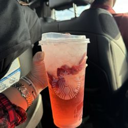 Starbucks - Drink is obviously not mixed