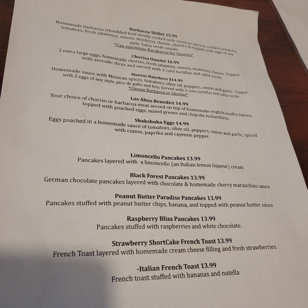Ardiana’s Restaurant - Brunch menu - American Near Me - Novi, Michigan