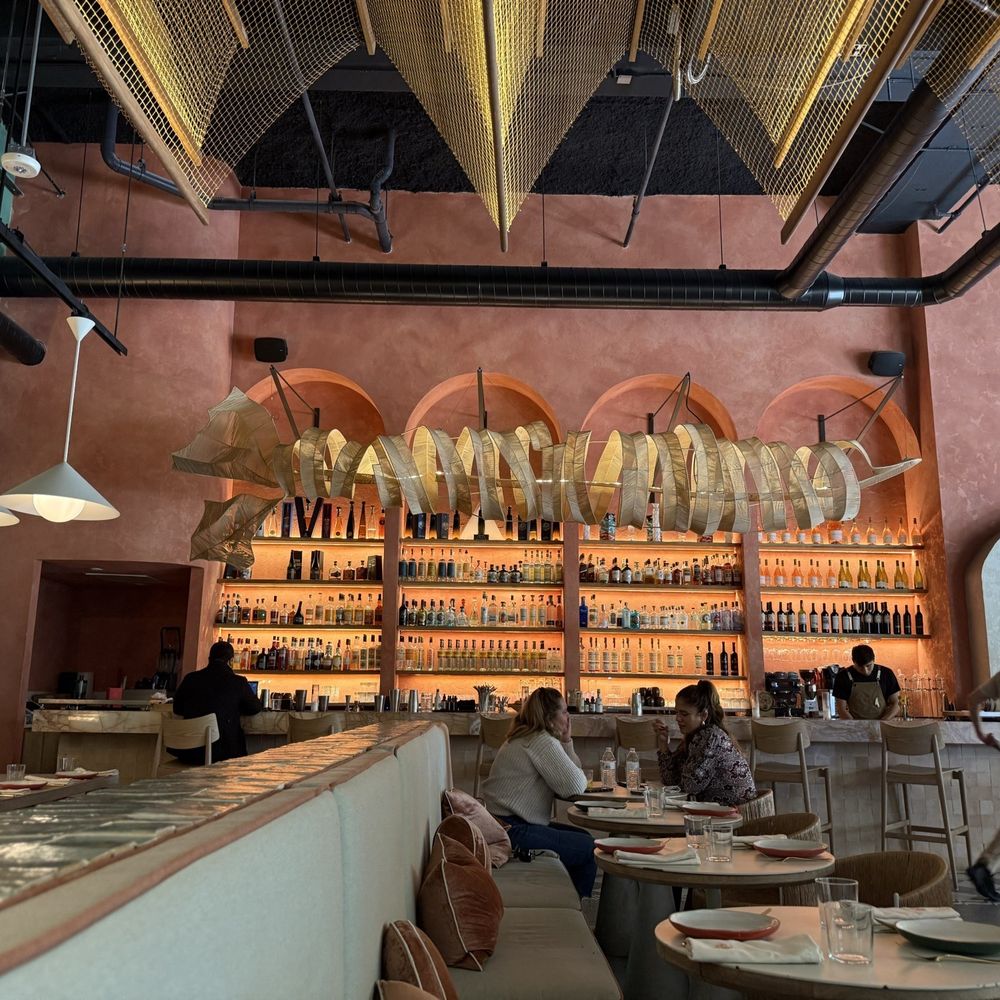 Madre Selva - Loved the decor above the bar - Latin American Near Me - Atlanta, Georgia