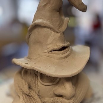 Wrenworks Art Studio - Gnome created at Wrenworks during Open Studio - Paint-Your-Own Pottery Near Me - Kenner, Louisiana