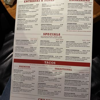 Frida Mexican Cuisine - Menu - Mexican Near Me - Torrance, California Frida Mexican Cuisine - Menu - Mexican Near Me - Torrance, California
