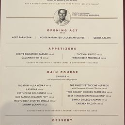 Menu Menu