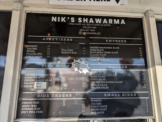 Menu photo 4 Niks Shawarma Bellflower, CA Menu photo 4 Niks Shawarma Bellflower, CA