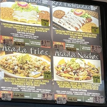 La Taqueria - Menu - Mexican Near Me - Las Vegas, Nevada