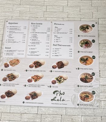 Menu photo 1 Pho Lala Vienna, 9