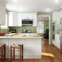 Just In Cabinets & Design - Ice White Shaker / Forevermark Cabinetry