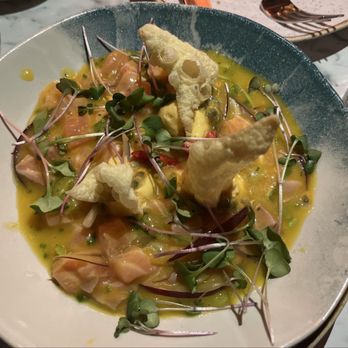 Mistu - Salmon ceviche - Asian Fusion Near Me - Porto, 13