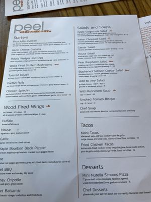 Menu photo 3 Peel Wood Fired Pizza O'Fallon, IL Menu photo 3 Peel Wood Fired Pizza O'Fallon, IL
