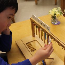 Montessori School of Lake Forest - Primary work in one of our four Primary classrooms