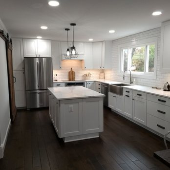 M & M Granite & Marble - Calacatta Laza quartz in our kitchen - Building Supplies Near Me - Chantilly, Virginia M & M Granite & Marble - Calacatta Laza quartz in our kitchen - Building Supplies Near Me - Chantilly, Virginia